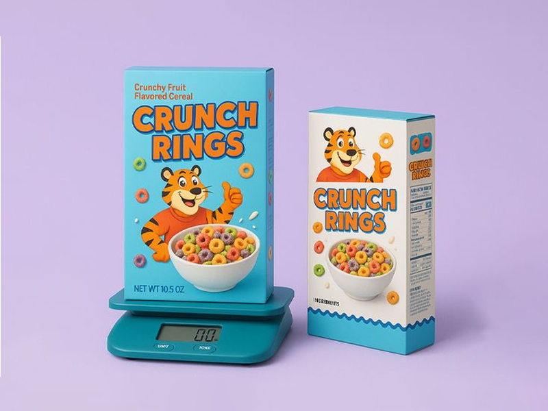 Breakfast Cereal Boxes